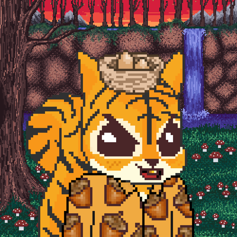 Pixel Squirrels #2436